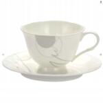 Domdekoracji Csésze 200 ML Bone China Porcelán Finom Minta Minimalizmus (167-4131)
