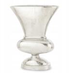 Domdekoracji Fedél váza kaspó öregített csésze váza ezüst palota virágok (153282)