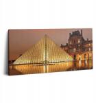 Wallfluent Vászonkép Nappaliba Művészeti Louvre Múzeum Párizsban 100x50 cm (010030010010000075482)