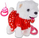 Skleplolki Aranyos Interaktív Kutyus Ugat Sétáló Baba Játék Ajándék (INTERAKTYWNY PIESEK w sukience)