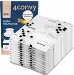 4CONVY 11 db Erős vákuumzsák kicsi 40x60-as ruhákhoz biztonsági pulóverek (vacuumbag_print_40x60)