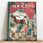  Poszter New Yorker Betlehemi jászol Vászonkép 50x70 (Plakat świąteczny dekoracja święta 5)