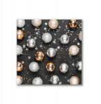 Tulup Canvas vászonkép 40x40 fali gömbök világító díszek (ock-40x40-300911856)