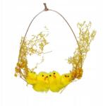 Kaemingk Medál Dekoráció Tojás Fém Csirkék Csirke virágok Húsvétra (wielkanoc dekoracja na stół)