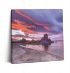 Wallfluent Vászonkép Prémium szoba Napfelkelte Mono Lake Kalifornia 60x60 (010030010270000075978)