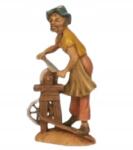 Włoska Betlehem figura 'Férfi kés penge' 10cm magas figurákhoz (11144-39)