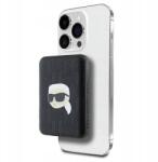 KARL LAGERFELD Indukciós powerbank Karl Lagerfeld 15W 5000mAh Karl Head Pin MagSafe (KLPB5FPGKSKIHK)