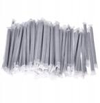  Szívószál cső Shake papírhoz fekete konfekcionált 20cm x 10mm 200db (141/3533)