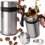 Be-Active. pl Thermo bögre termosz ezüst dupla falú nagy 450ml teás kávéhoz