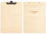 Techrebal Clipboard Fa A3 Alátét Gravírozás Logó Papírtábla (PRO-D6B7-19075)