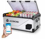 Aaobosi Turista Kompresszoros Hűtőszekrény 75L autós 12/24 V 100-240 V Aaobosi