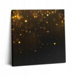 Wallfluent Vászonkép Étkezőbe Fa Keret Arany Csillámos 60x60 cm (010030010270000274495)