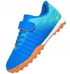  Tépőzáras futballcipő teremcipő turf stoplis sas terem tesi 34-es (turfy TF/X2604R niebieskie)