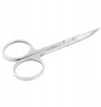 Maxim Rozsdamentes acélból készült hajlított köröm- és bőrkozmetikai olló (5903802811759)