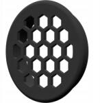 P4U Szellőzőrács Bútorokhoz FI44MM Fekete Szimpla Méhsejt (HOM100022-B)