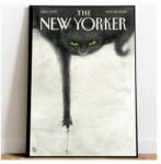  Fekete macska poszter New Yorker kép borító A3 (Plakat Okładka Magazynu The New Yorker)