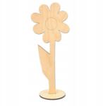 Loveart Álló virág állvánnyal fa dísz rétegelt lemezből Loveart 26 cm Dekor (LOV-Sklejka) - allegro - 265 Ft