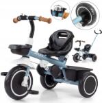 Milly Mally Háromkerekű kerékpár gyerek tolókocsi 2in1 Axel Denim (5907090700047)