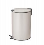 Kela Hulladékkosár Mats fehér matt 12l (KL-10644)