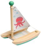  Verseny vitorlás (zöld, polip) - katamarán