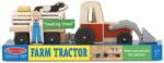 Melissa & Doug M&D, Fa Jármű, Traktor Kiegésztőkkel_K
