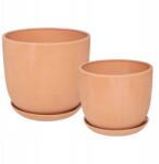 Atmosphera Cosy 2 db-os terrakotta virágtartó szett (193737)