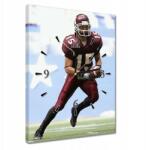 ZeSmakiem Órák 30x40 Football Footballista Usa (H10145M_Z1D_30x40cm AZ)