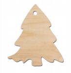 Loveart Karácsonyfa fa dísz rétegelt lemezből Loveart Decoupage dekoráció (LOV-Sklejka)