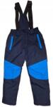  Gyerek téli hótaposó sínadrág levehető vállpántokkal 140 (W-943 granatowo-niebieskie FashionWear)
