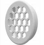 P4U Szellőzőrács Bútorokhoz FI44MM Fehér Szimpla Méhsejt (HOM100022-W)