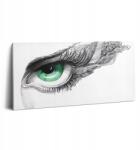 Wallfluent Vászonkép Canvas Nappaliba Kortárs Absztrakt Ember Szeme (010030010010000074801)