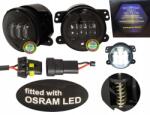 REC-parts Osram LED-es ködlámpa fényszórók Jeep Wrangler Jk Lj Tj 97-18-hez