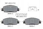 Textar Fékbetét kpl. 2653601/TEX