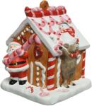 Kaemingk Karácsonyi dekoráció mézeskalács házikó terrakotta 18cm (6980890)