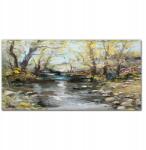 Coloray Fali vászonkép Fák folyó 100x50 (010030010010000018696)