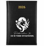 FunnyCase Könyvnaptár 2026 Kiemelem Ami Különleges Fekete Ajándék Minták (Kalendarz Czarny PODKREŚLAM TO CO WYJĄTKOWE)