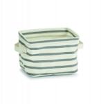 Zeller szennyestartó kosár, fehér-szürke (14256)