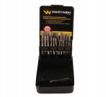 Waryński M3-M12 két darabos menetfúró készlet Hss 21 el Waryński Warinsk acélból (WMG021)