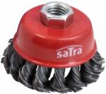 Satra S-3TCB75 Szögletes Kefe Acél Fonott Huzallal 75 MM Satra (S-3TCB75)