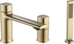 Laveo Tores, 3 lyukú fürdőcsaptelep, arany matt, LAV-BVT_G13D (LAV-BVT_G13D)