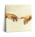 Wallfluent Fotótapéta Egyszerű Összeszerelés Előszobába Ádám teremtése 60x60 cm (010030010270000074903)