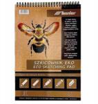 Leniar Vázlatfüzet öko méhecske 25/225g bézs A5