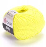 YARNART Jeans 58 Neon sárga Fonal (58)