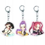  Akril anime kulcstartó medál 3DB KPop Demon Hunters Rumi Mira (8581686177726)