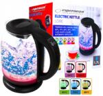 Esperanza Vezeték Nélküli Elektromos Vízforraló Üveg Led 1, 7L 2200W (4260427672570)