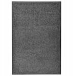 vidaXL Lábtörlő mosható, antracit, 60 x 90 cm (323416)