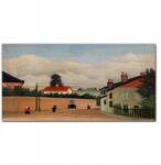 Coloray Vászonkép Város utca hegy ég 100x50 cm (010030010010000017622)