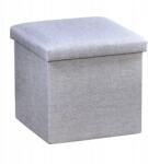 Kesper Szék, 38 x 38 x 38 cm, világos szürke Kesper 15956 (15956-kpr)