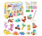  Gyémánt hímzés gyerekeknek Gyémánt mozaik Dinoszaurusz medál szett (DIAMOND SET)