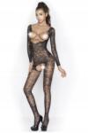 Passion Bodystocking erotikus fehérnemű BS031 black fekete Passion one size (140031)